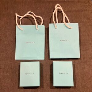 Tiffany box and bag